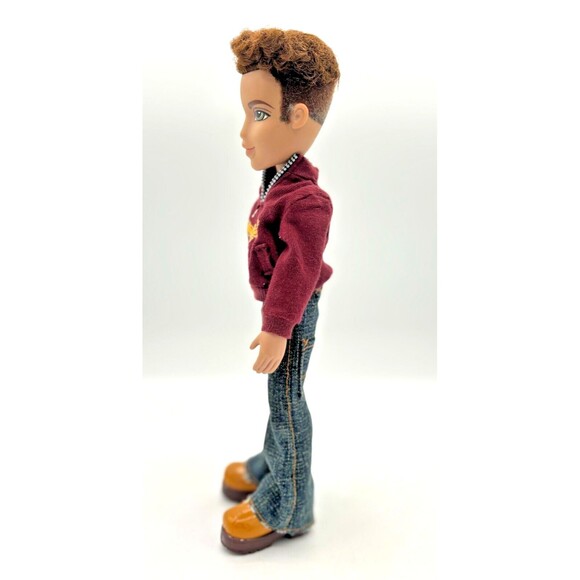 2002 Bratz Boyz New Fashions Dylan Doll Dressed Zip Up Shirt Jeans & Boots EUC - Picture 3 of 16